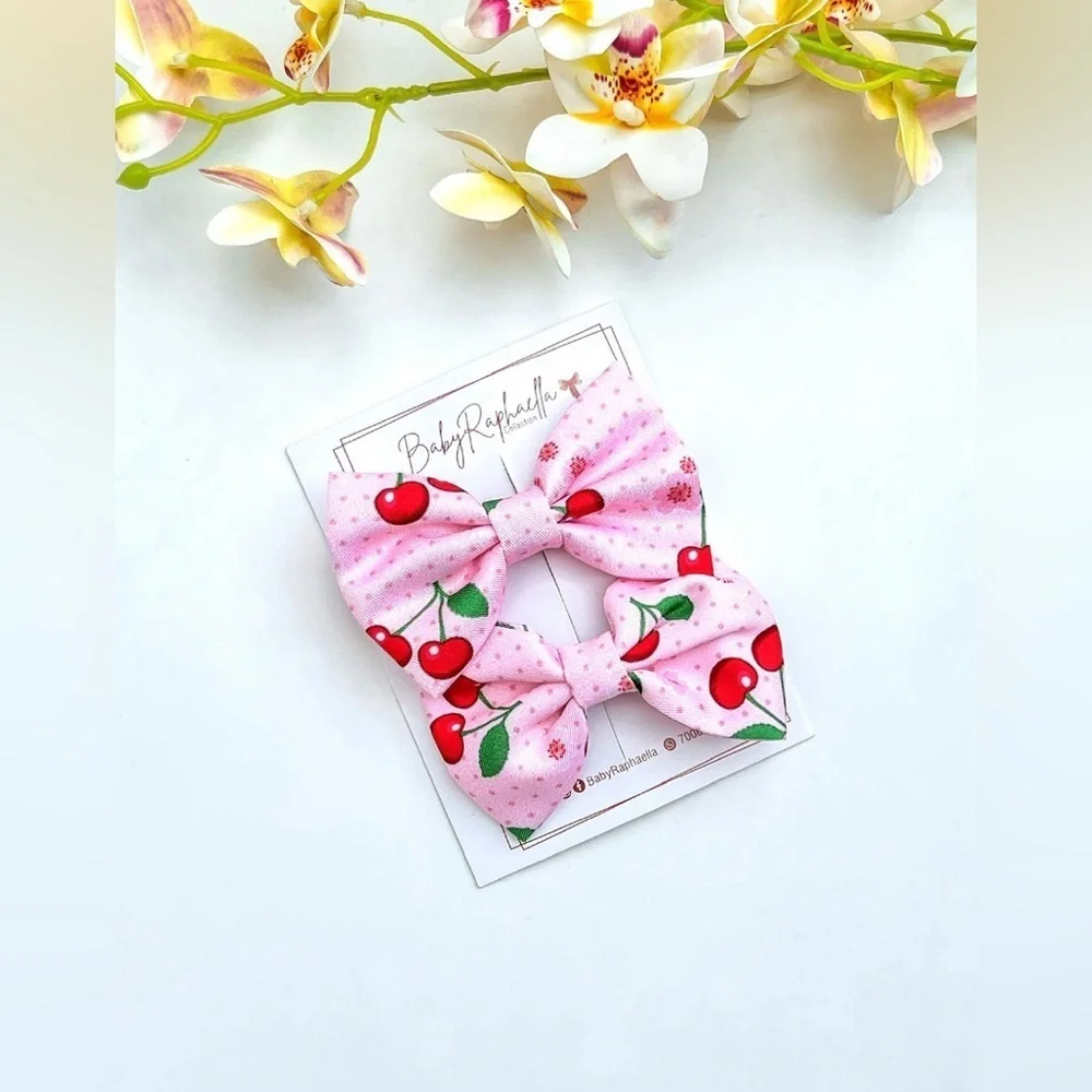 Baby Girl Hair Bow Box Bundle Alligator clip bows